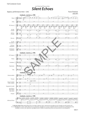 Silent Echoes - Freshner - Concert Band - Gr. 2.5