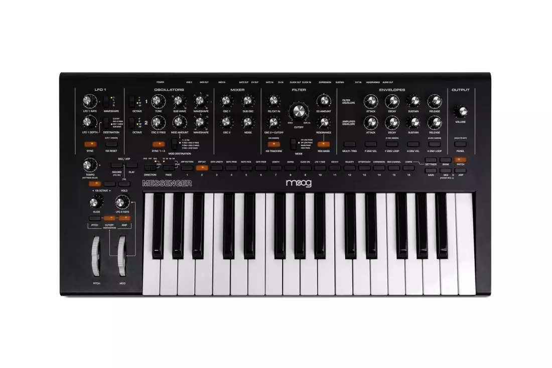 Messenger - Monophonic Analog Synthesizer