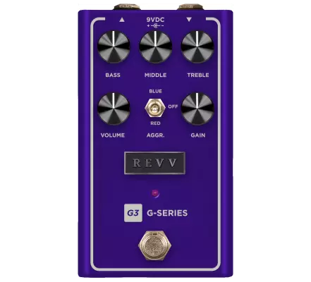 Revv - G3 V2 Distortion Pedal - Purple