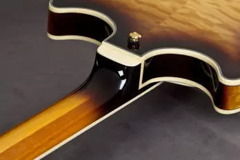 AM Hollow Body Electric Guitar - Antique Yellow Sunburst