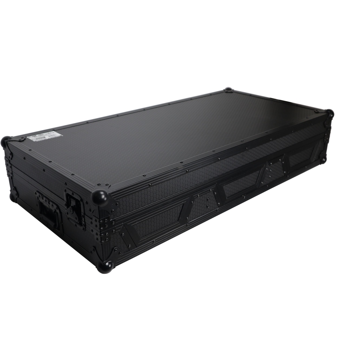 Rack Mount 19\'\' Mixer case 7U Top Slant Removable Front Panel for Gemini CDM-4000 - Black on Black