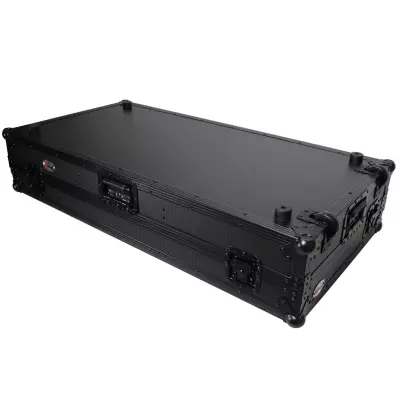 Rack Mount 19\'\' Mixer case 7U Top Slant Removable Front Panel for Gemini CDM-4000 - Black on Black