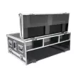 Flight Case for Soundcraft SI Impact Console with Doghouse compartment and Caster wheels