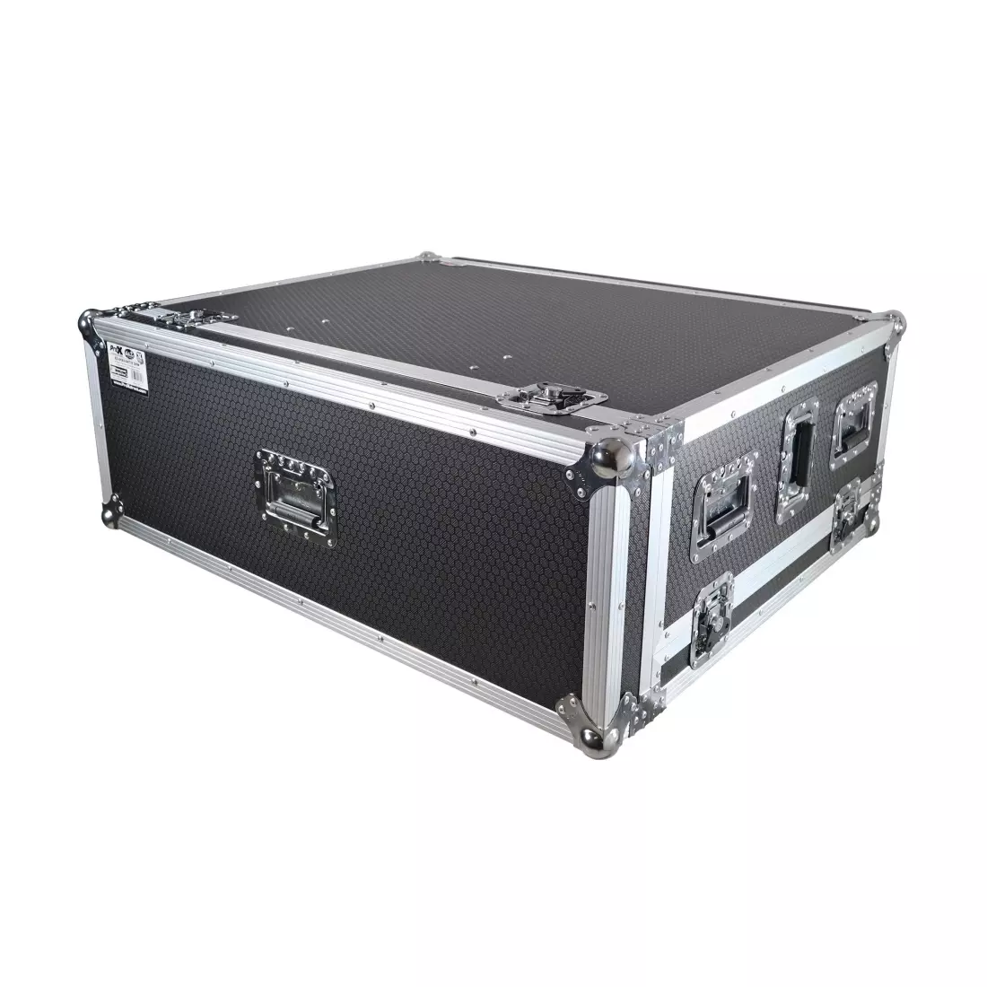 Flight Case for Soundcraft SI Impact Console with Doghouse compartment and Caster wheels