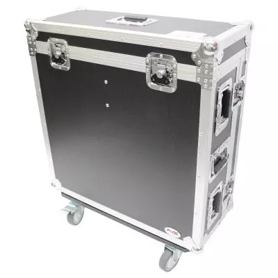 ProX - Flight Case for Allen & Heath SQ6 Console with Doghouse compartment and Caster wheels