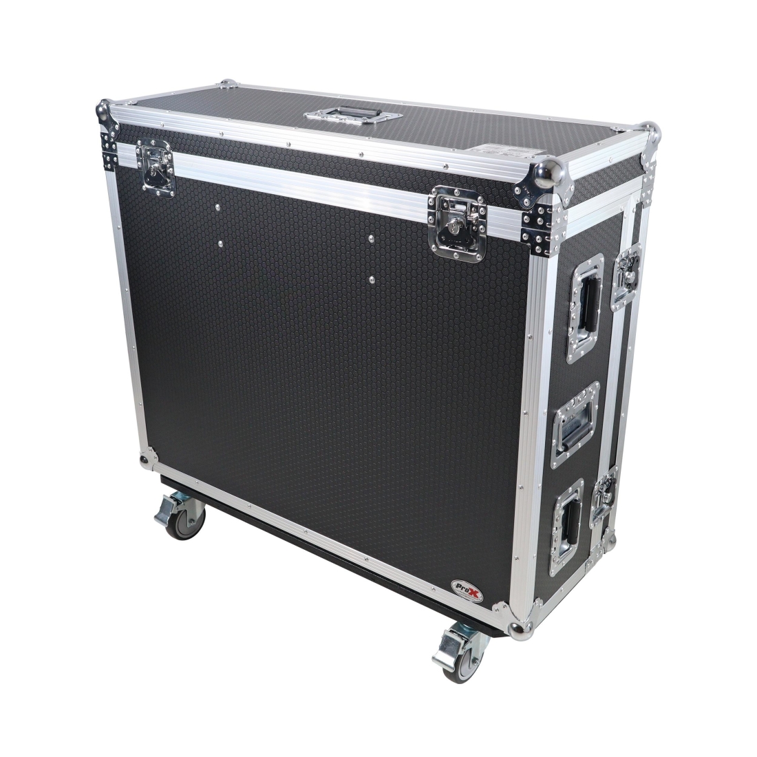 Flight Case for Allen & Heath SQ7 Console with Doghouse compartment and Caster wheels