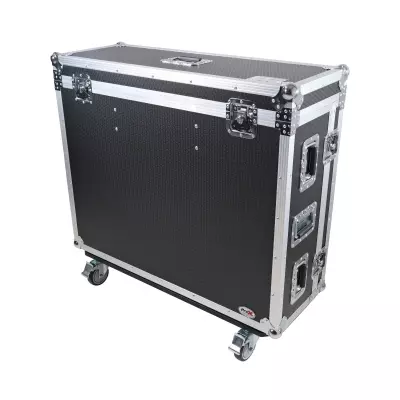 ProX - Flight Case for Allen & Heath SQ7 Console with Doghouse compartment and Caster wheels