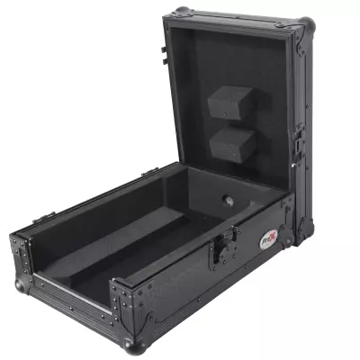 Flight Style Road Case for Pioneer DJM-S7 DJ Mixer - Black on Black