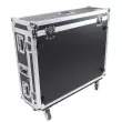 ProX - Flight Case for Behringer X32 Console with Doghouse compartment and Caster wheels