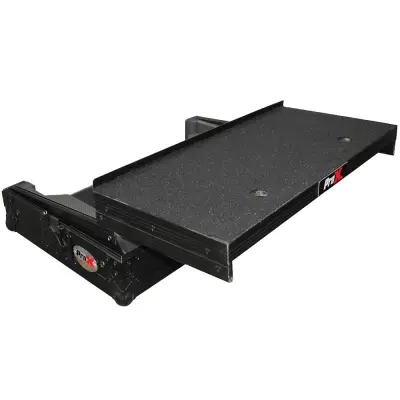 Flight Case for Numark MixTrack 3 Pro 3 and Platinum Digital Controller W-Laptop Shelf - Black on Black