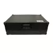 ProX - Flight Case For Pioneer DDJ-SR2 DJ Controller with Laptop Shelf and LED - Black on Black