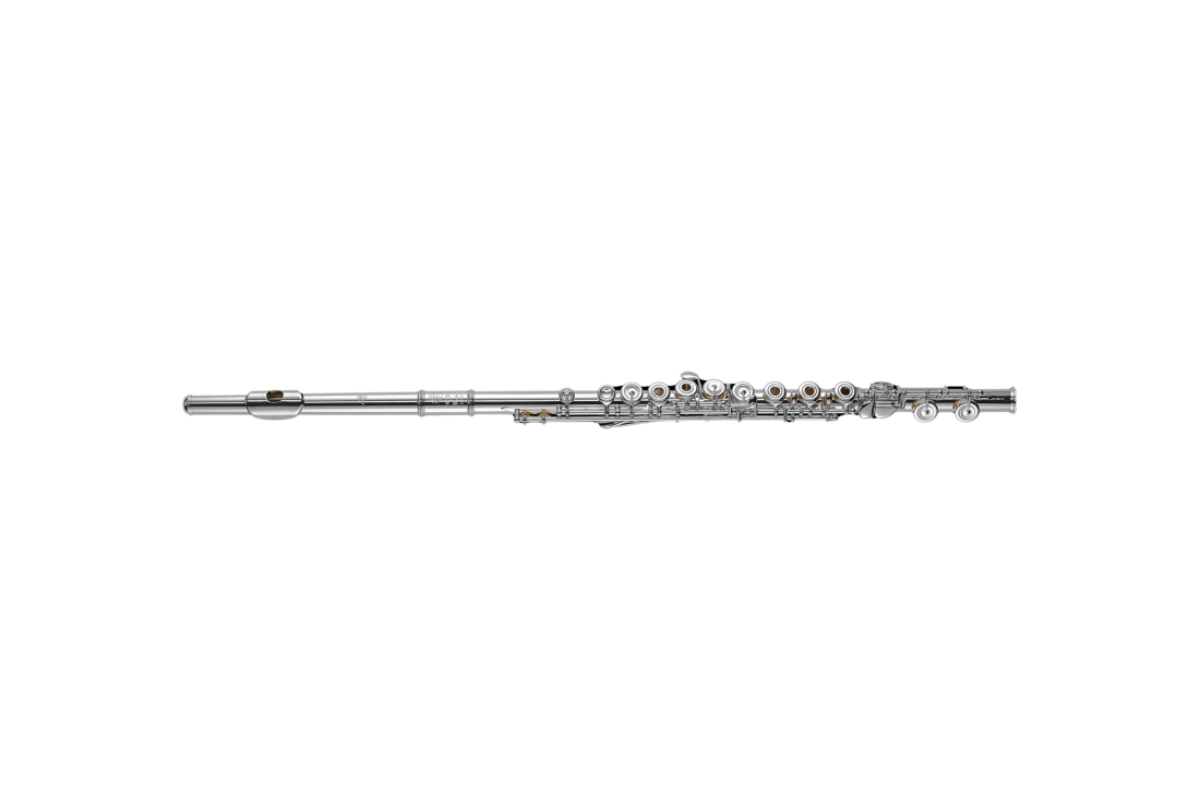 DZ601CEF Flute with Sterling Silver Headjoint, Offset G, C Foot, Split E Mechanism