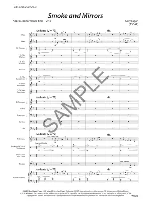 Smoke and Mirrors - Fagan - Concert Band - Gr. 2