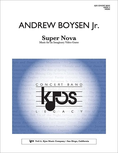 Super Nova: Music for an Imaginary Video Game - Boysen - Concert Band - Gr. 4