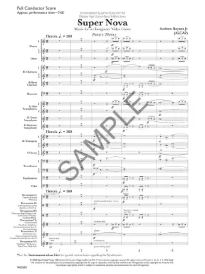 Super Nova: Music for an Imaginary Video Game - Boysen - Concert Band - Gr. 4