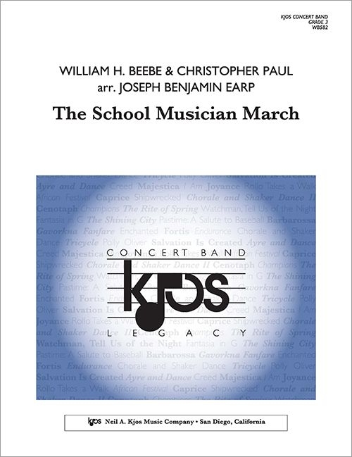 The School Musician March (New Edition) - Beebe/Paul/Earp - Concert Band - Gr. 3