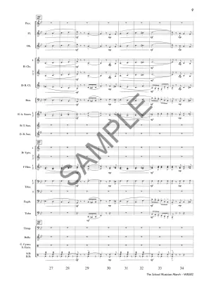 The School Musician March (New Edition) - Beebe/Paul/Earp - Concert Band - Gr. 3