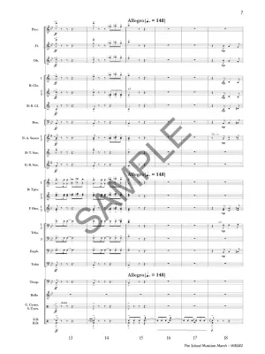 The School Musician March (New Edition) - Beebe/Paul/Earp - Concert Band - Gr. 3