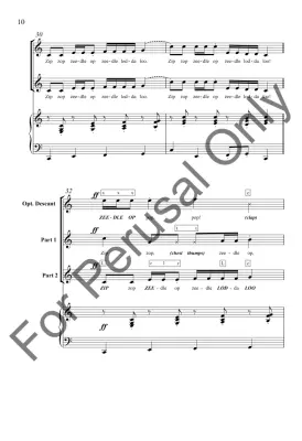 The Zip Zop Song - Blevins/Petersen - 2pt