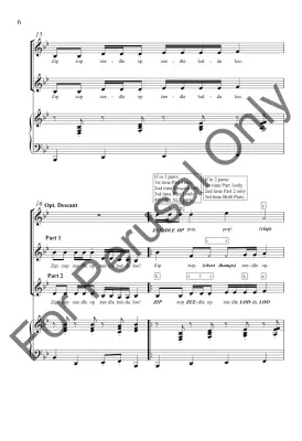 The Zip Zop Song - Blevins/Petersen - 2pt