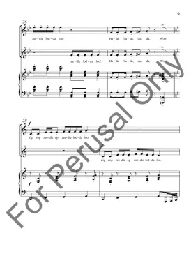 The Zip Zop Song - Blevins/Petersen - 2pt