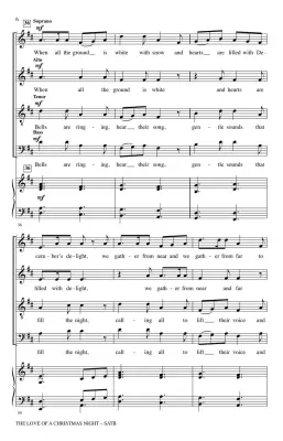 The Love of a Christmas Night - Gilpin - SATB