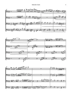 Kidwelly Castle - Baum - Trombone Quartet - Score/Parts