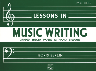 Lessons In Music Writing Part Three - Berlin - Book