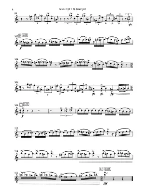 Beta Drift - Morris - Trumpet/Fixed Media - Book/Audio