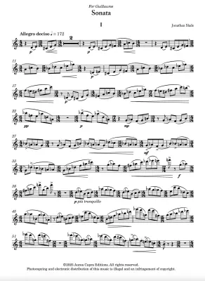 Sonata - Slade - Flute/Piano - Book