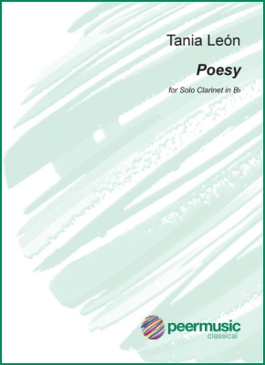 Peermusic Classical - Poesy - Leon - Solo Clarinet - Book
