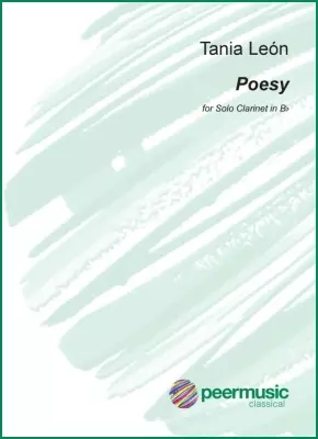 Peermusic Classical - Poesy - Leon - Solo Clarinet - Book