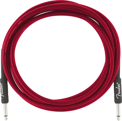 Professional Series Instrument Cable, Straight/Straight, 10\' - Dakota Red