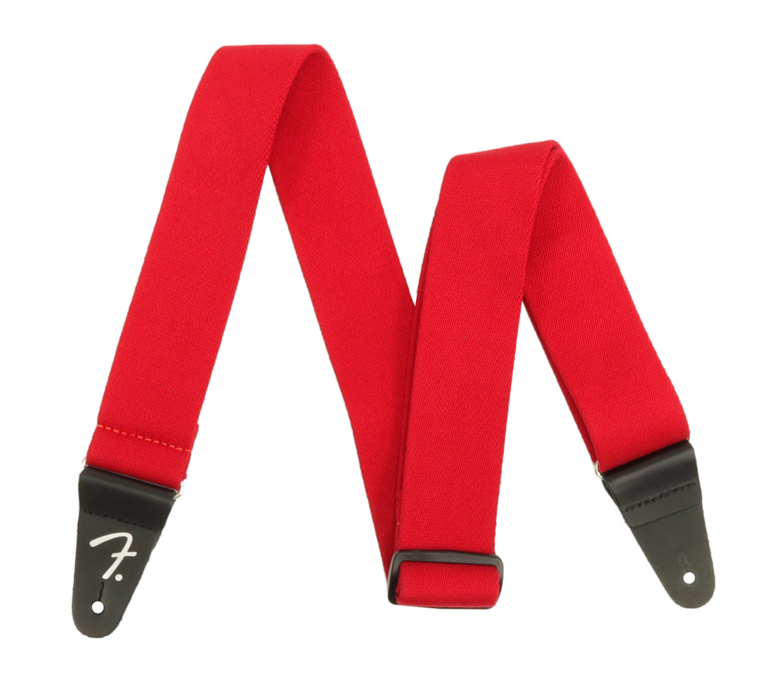 2\'\' SuperSoft Guitar Strap - Dakota Red