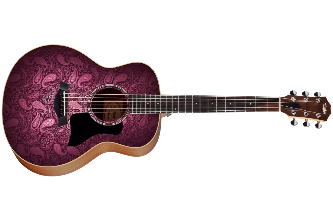 GS Mini-e Special Edition Acoustic-Electric Guitar - Fuchasia Pink Paisley