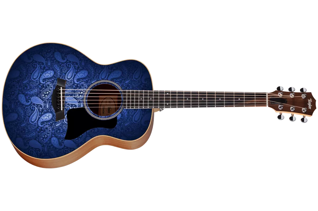 GS Mini-e Special Edition Acoustic-Electric Guitar - Moonrise Blue Paisley