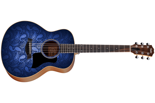 Taylor Guitars - GS Mini-e Special Edition Acoustic-Electric Guitar - Moonrise Blue Paisley