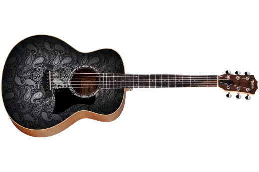Taylor Guitars - GS Mini-e Special Edition Acoustic-Electric Guitar - Phantom Black Paisley