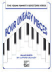 Frederick Harris Music Company - Four Uneasy Pieces - Crawley - Intermediate Piano Duets - Book