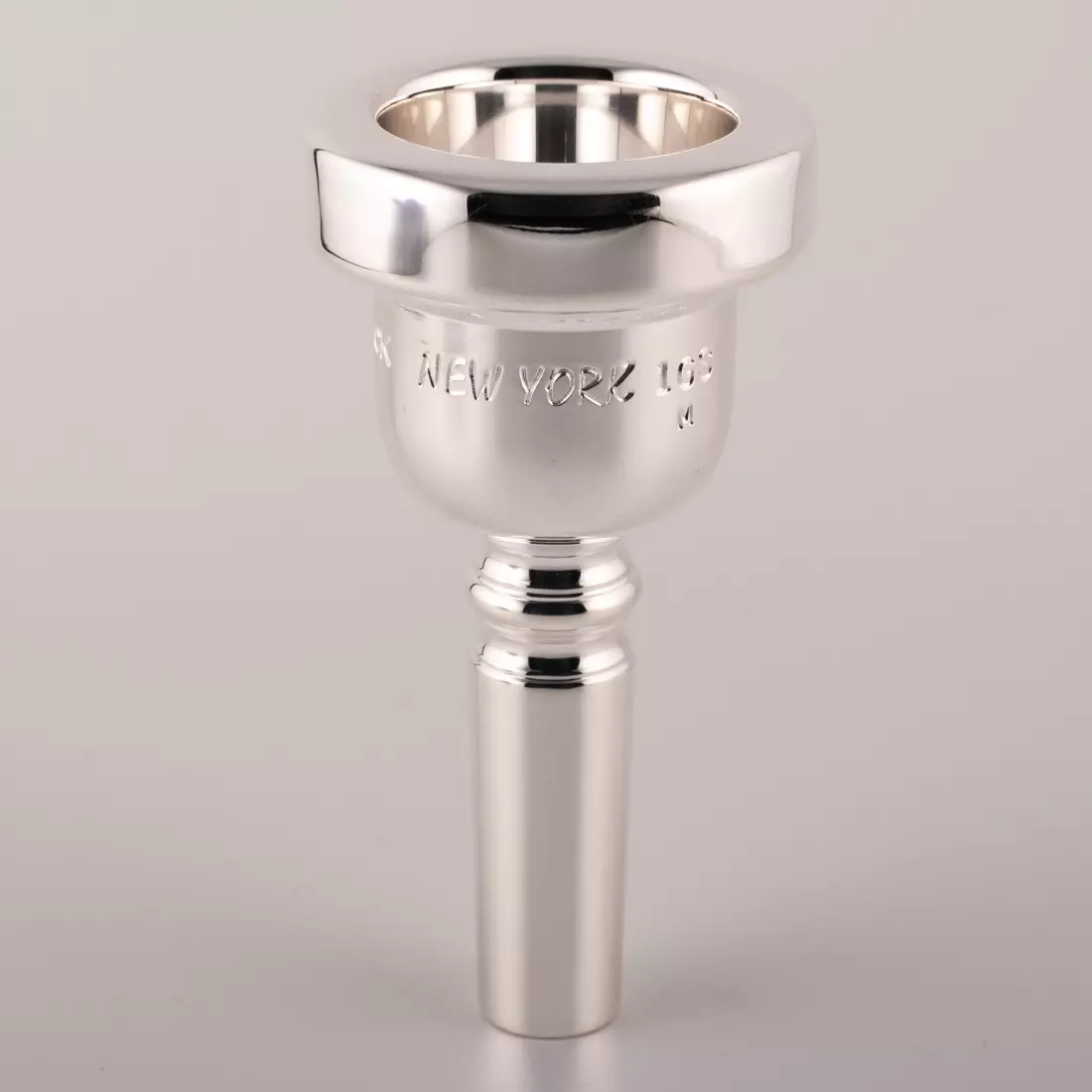 Silver-Plated New York Symphony Tenor Trombone Mouthpiece - 3.25, Light