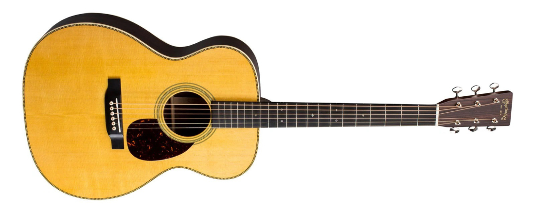 OM-28E Acoustic/Electric Guitar with Hardshell Case