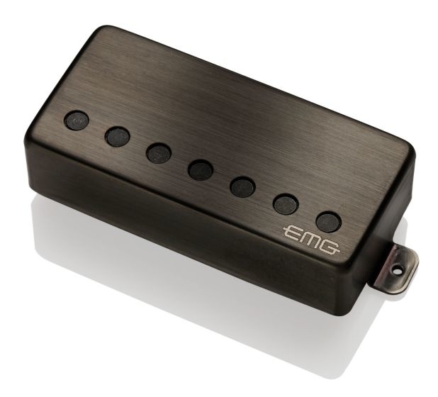 57-7H 7-String Humbucker Bridge Pickup - Brushed Black Chrome