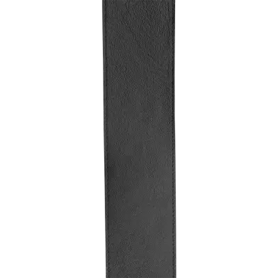 3\'\' Comfort Leather Auto Lock Guitar Strap - Black
