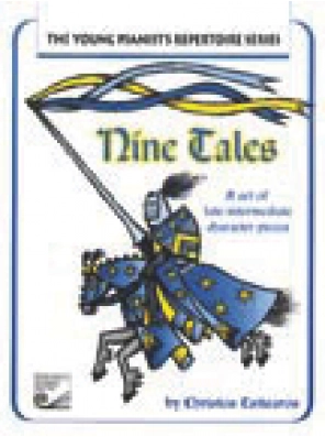 Nine Tales - Tsitsaros - Late Intermediate Piano - Book