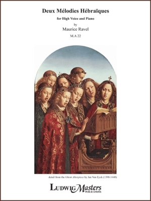 LudwigMasters Publications - Deux Melodies Hebraiques, M.A 22 - Ravel - High Voice/Piano - Vocal Score