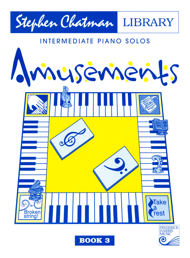 Amusements, Book 3 - Chatman - Intermediate Piano - Book