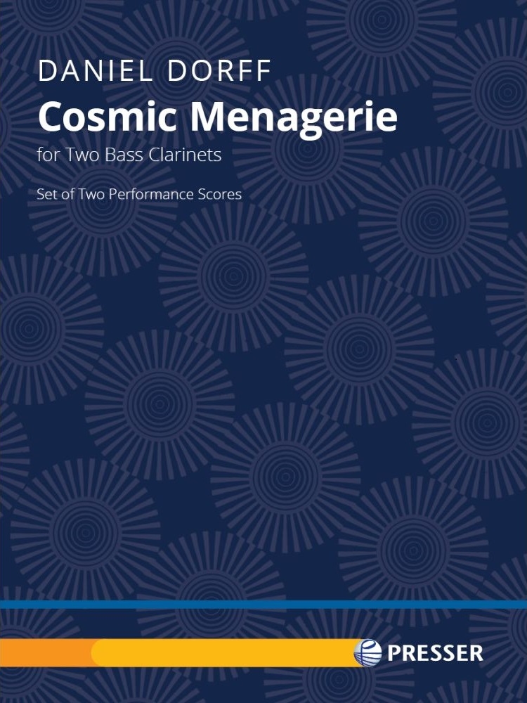 Cosmic Menagerie - Dorff - Bb Bass Clarinet Duet - Score/Parts