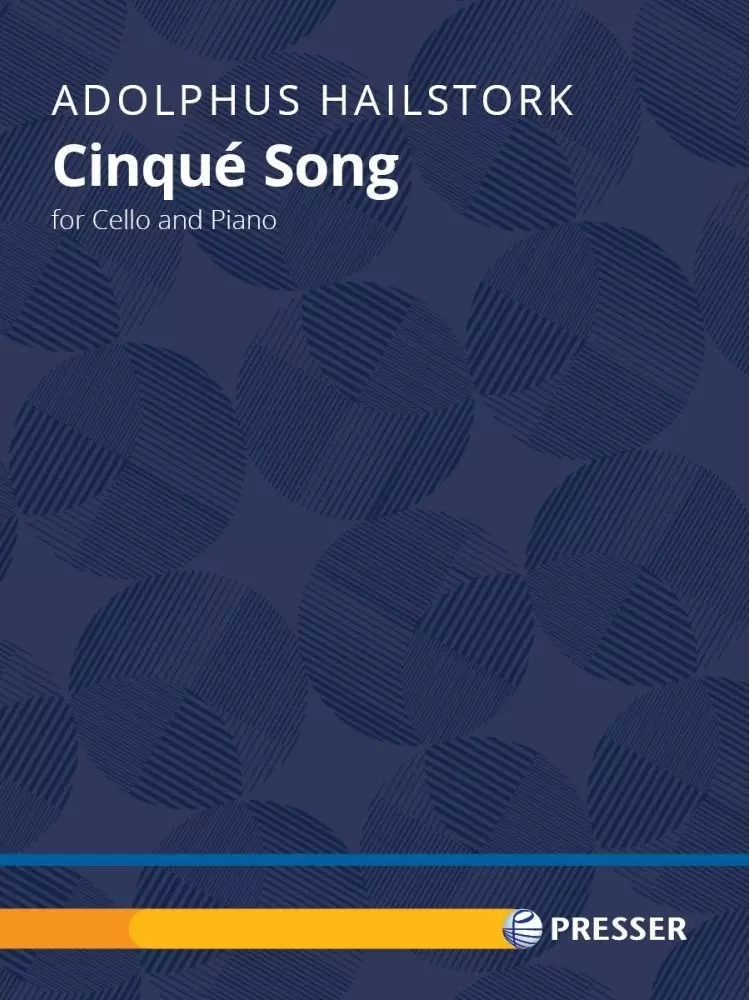 Cinque Song - Hailstork - Cello/Piano - Book