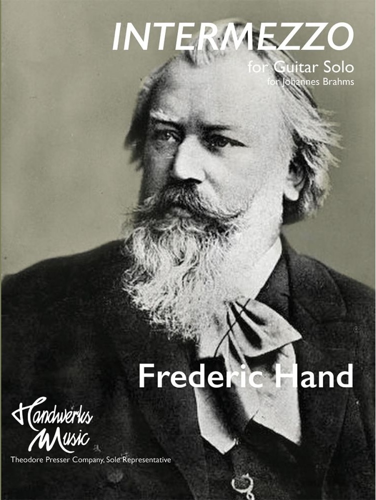 Intermezzo for Johannes Brahms - Hand - Classical Guitar - Sheet Music