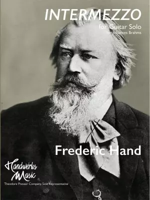 Theodore Presser - Intermezzo for Johannes Brahms - Hand - Classical Guitar - Sheet Music